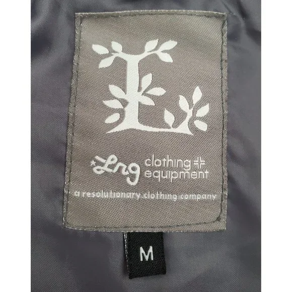 LRG Clothing Men's Grey Puffer Vest with Detachable Hood M - Picture 4 of 12